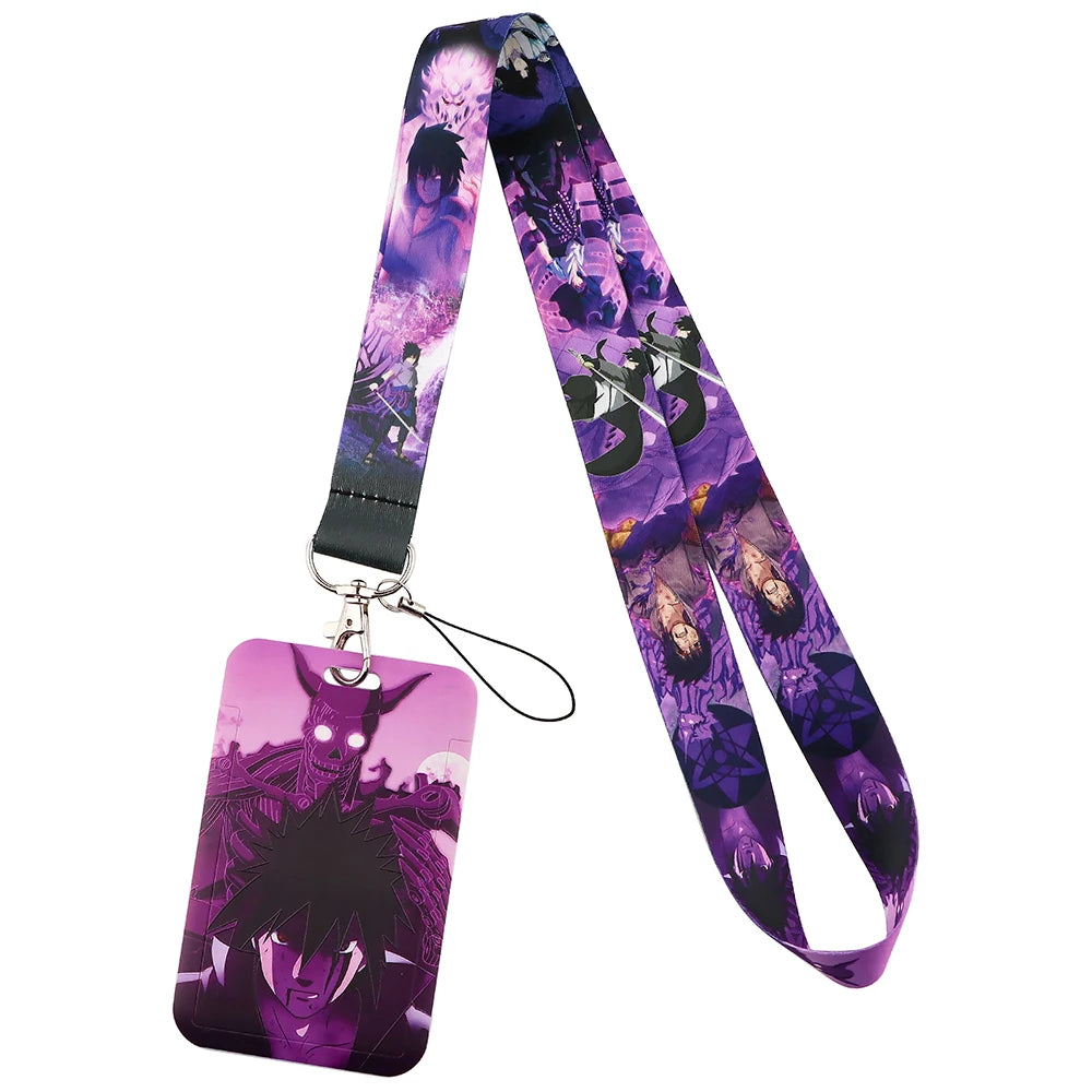 Chaveiro Cordões de Pescoço Com Card, Naruto