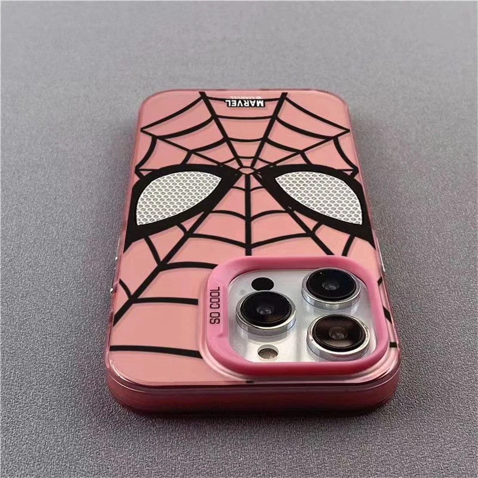 CAPINHA HOMEM ARANHA BLACK, PINK