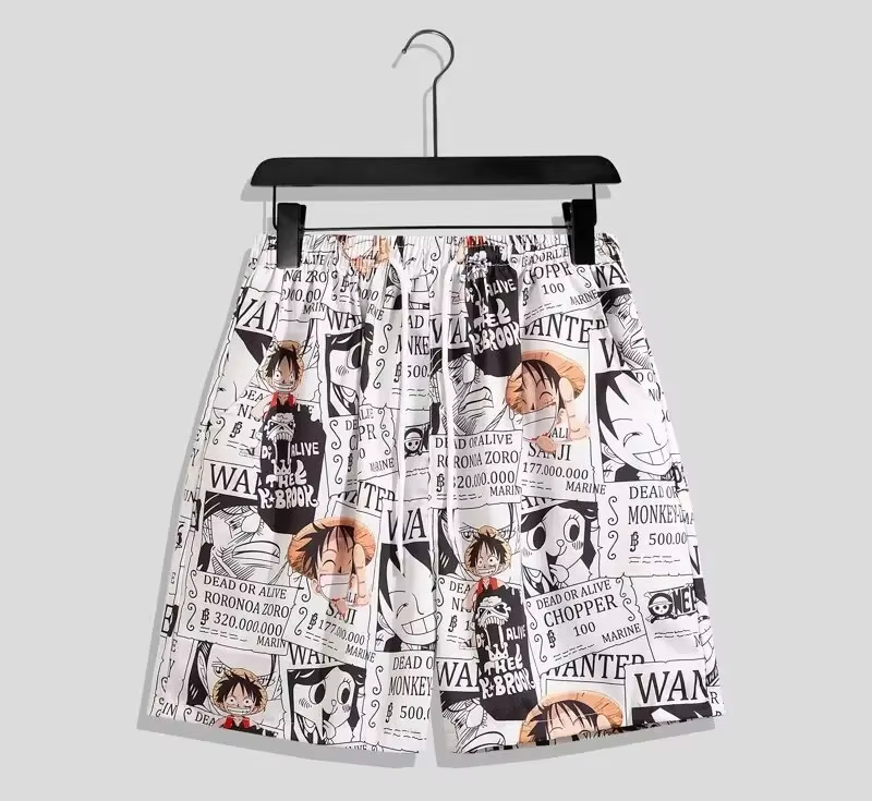 Camisa e Shorts One Piece, WANTED Crew