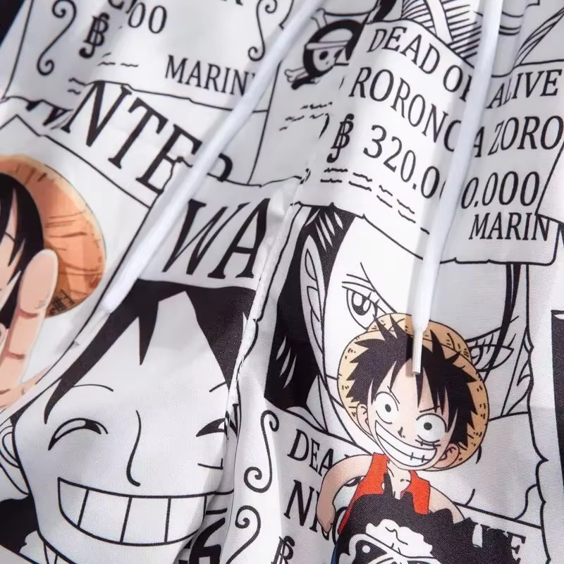 Camisa e Shorts One Piece, WANTED Crew