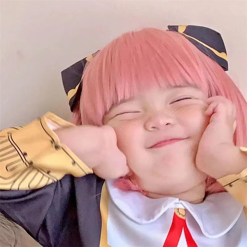 Fantasia Cosplay Infantil Anya Forger