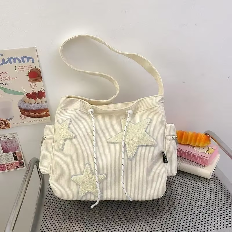 Bolsa Tote Stardust Cotelê