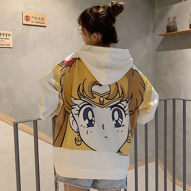 Moletom Oversized Sailor Moon, Olhar da Justiça