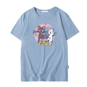 Camiseta Oversized Sailor Cats