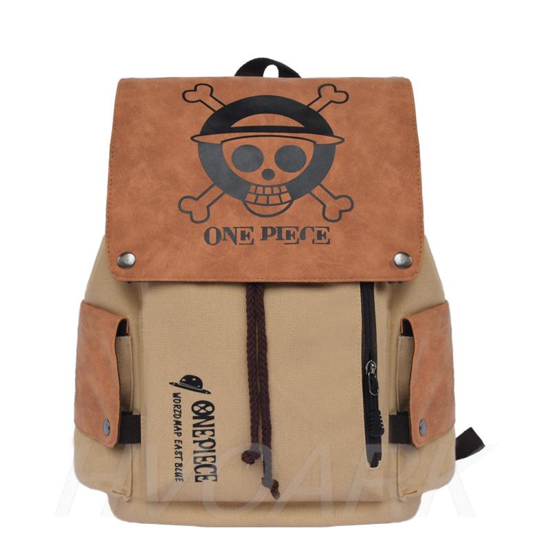 Mochila Jolly Roger Wanted Adventure + Chaveiro Gomu Gomu no Mi (Brinde)