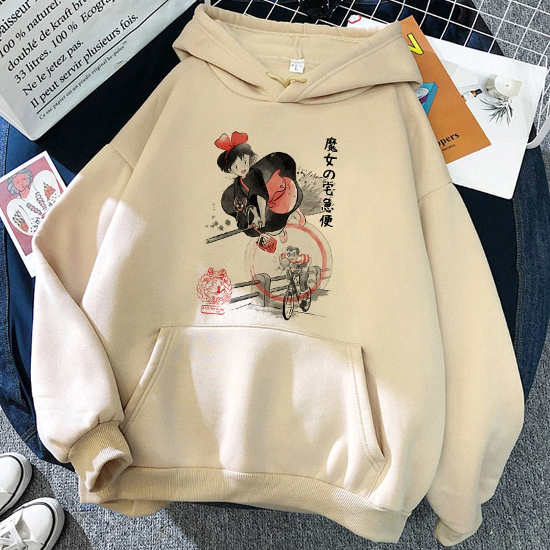 Moletom Studio Ghibli Cream
