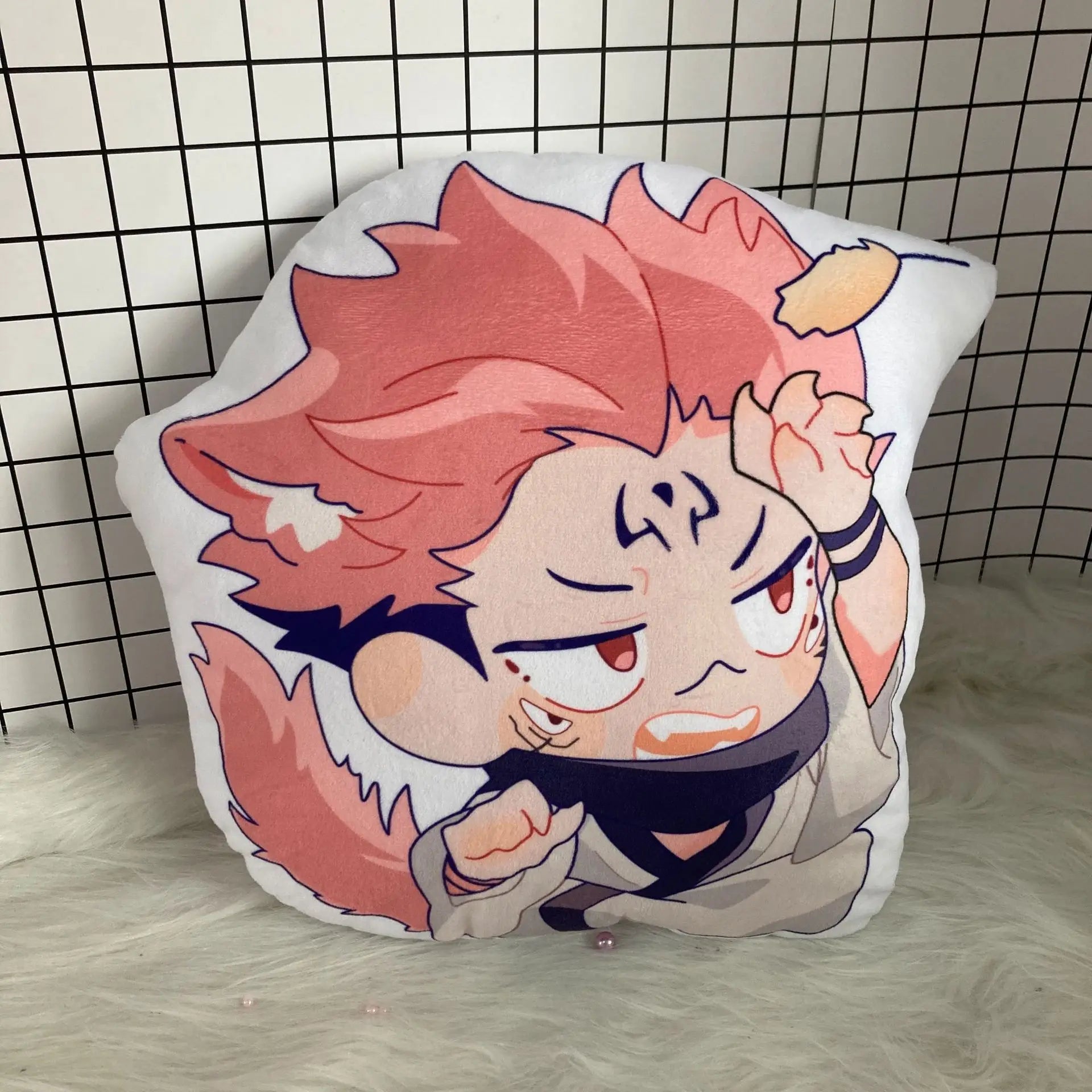 Almofada Plush Jujutsu Kaisen – Itadori, Gojo, Megumi