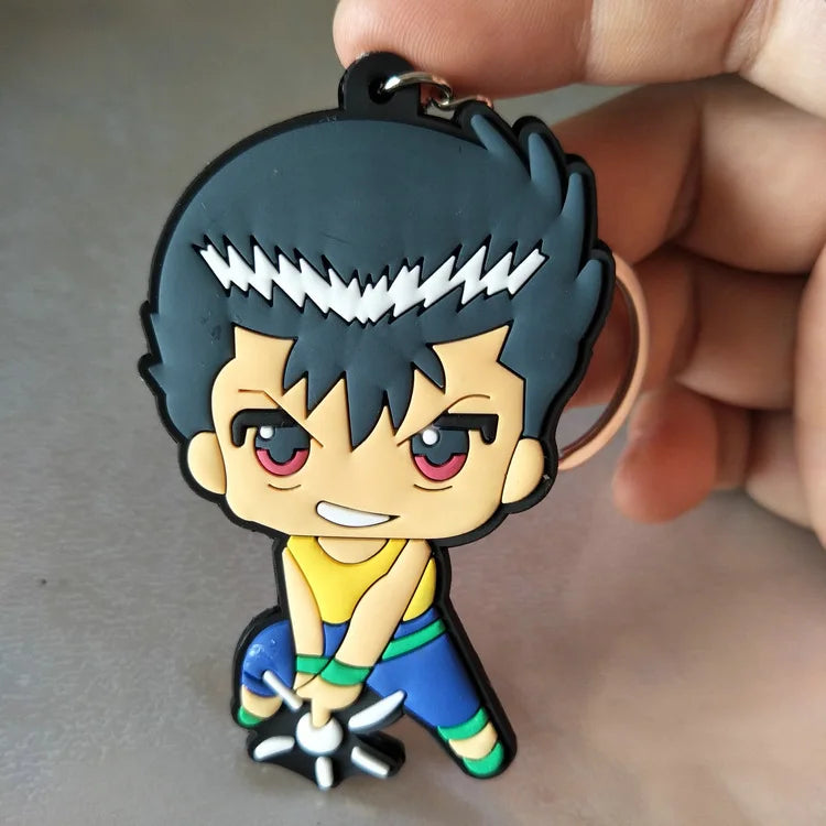 Chaveiro Místico Yu Yu Hakusho Kurama e Hiei