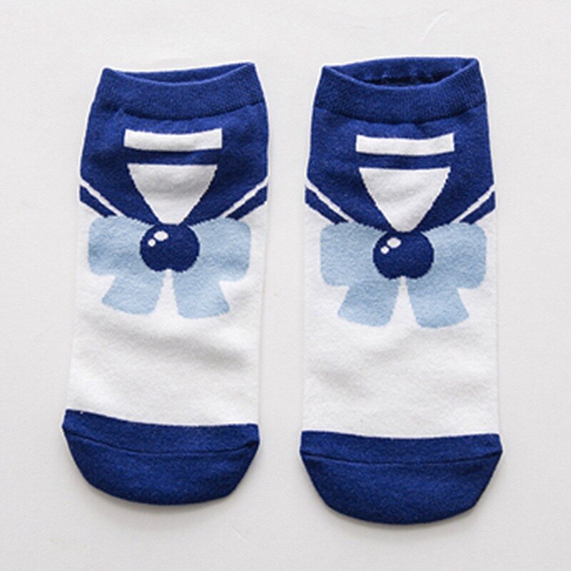 Kit 5 Meias Curtas Sailor Moon