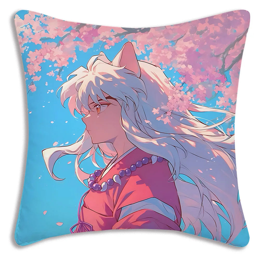Almofada Inuyasha, Estampas Dupla Face (45x45cm)