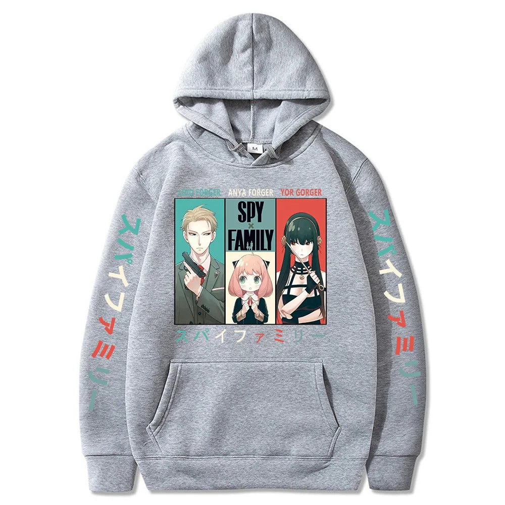 Moletom Spy x Family, Família Forger em Ação