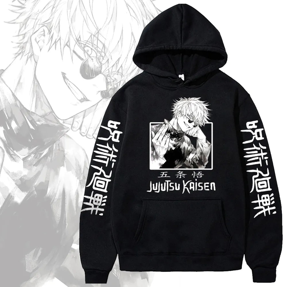 Moletom Gojo Satoru, Visão do Infinito