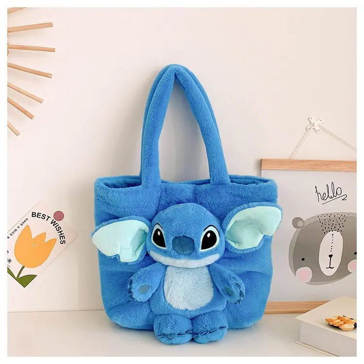 Bolsa Pelúcia Stitch & Lotso