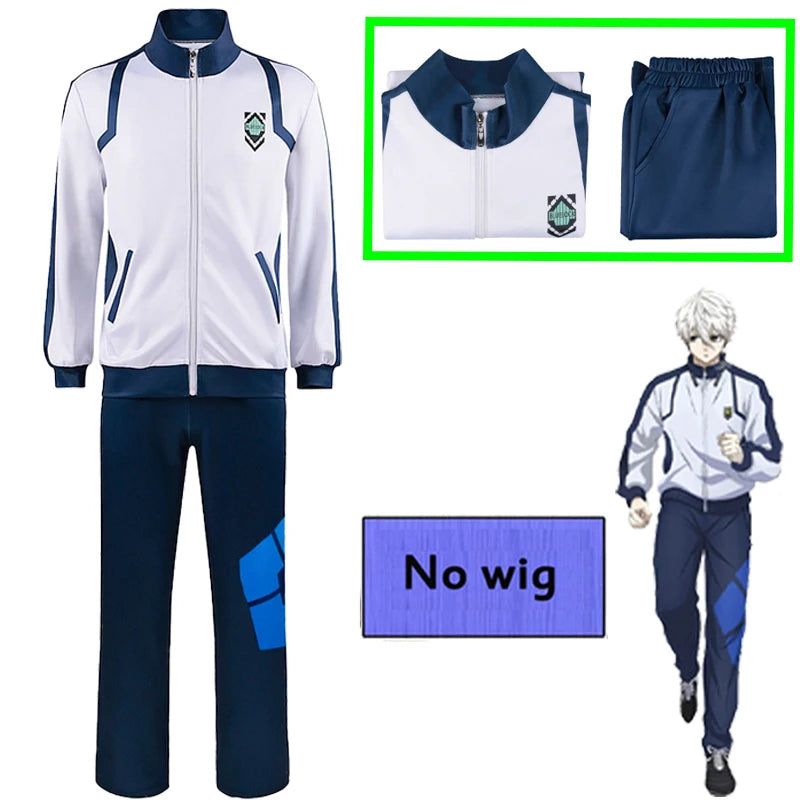 Fantasia Cosplay Adulto e Infantil Blue Lock