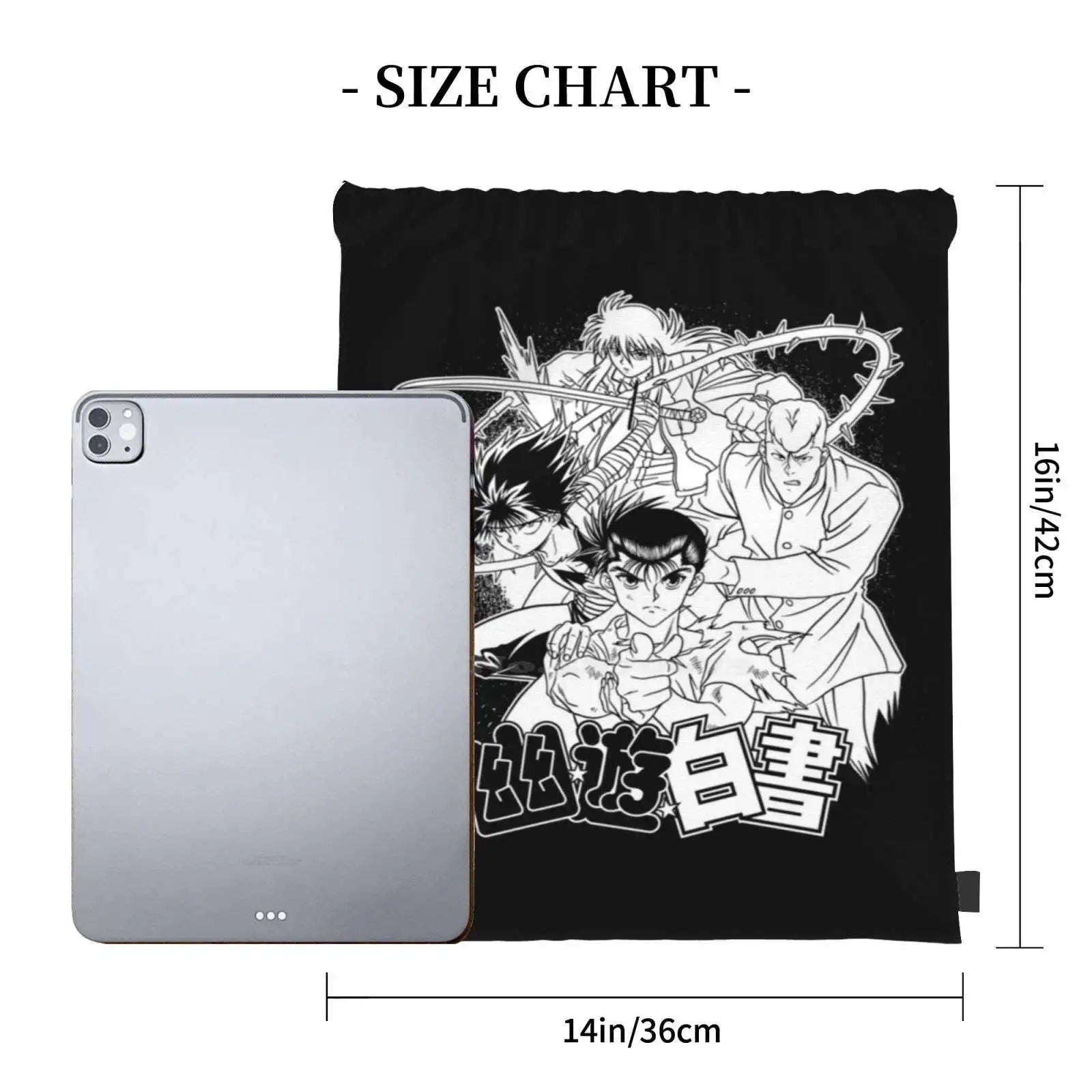 Mochila Caçadores de Demônios Yu Yu Hakusho