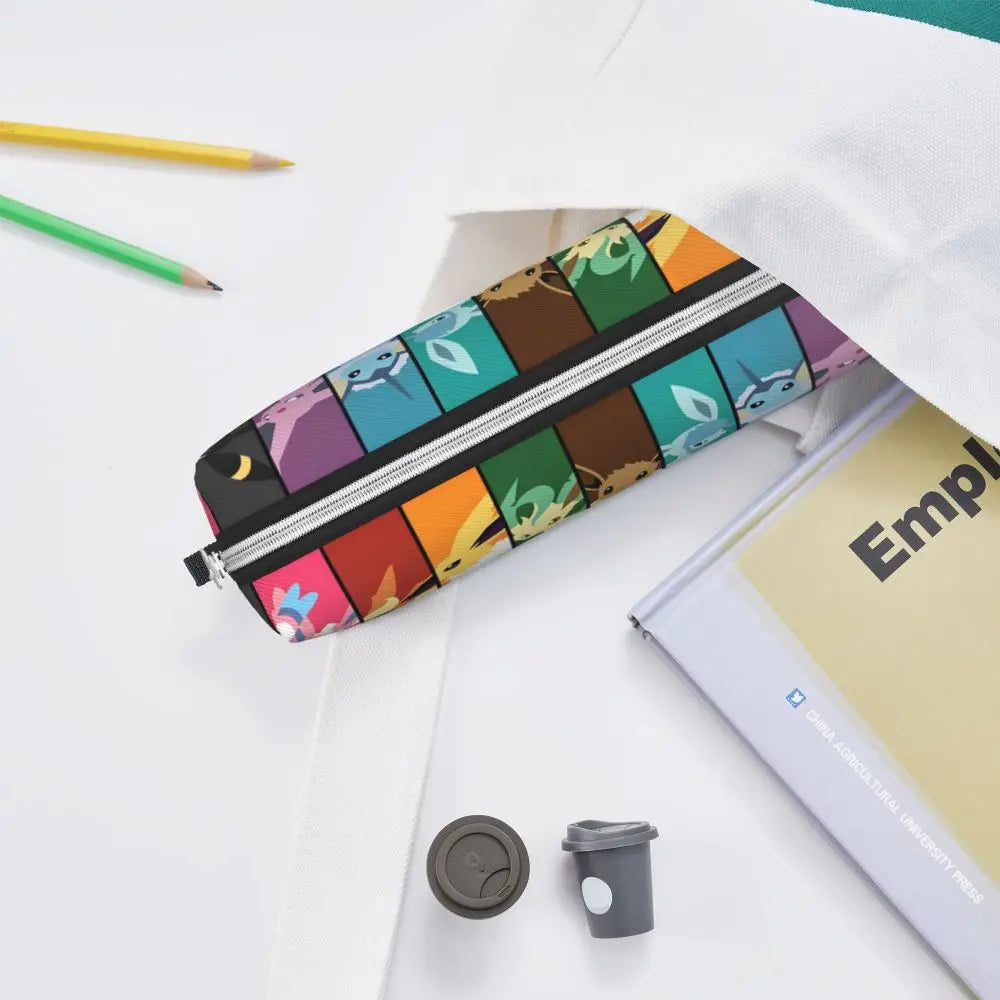 Estojo Kawaii Eeveelutions - Pokémon