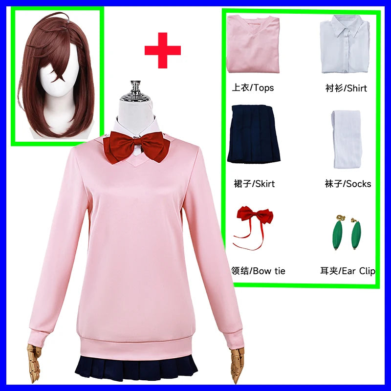 Fantasia Cosplay Adulto Dandadan, Momo, Ken e Aira