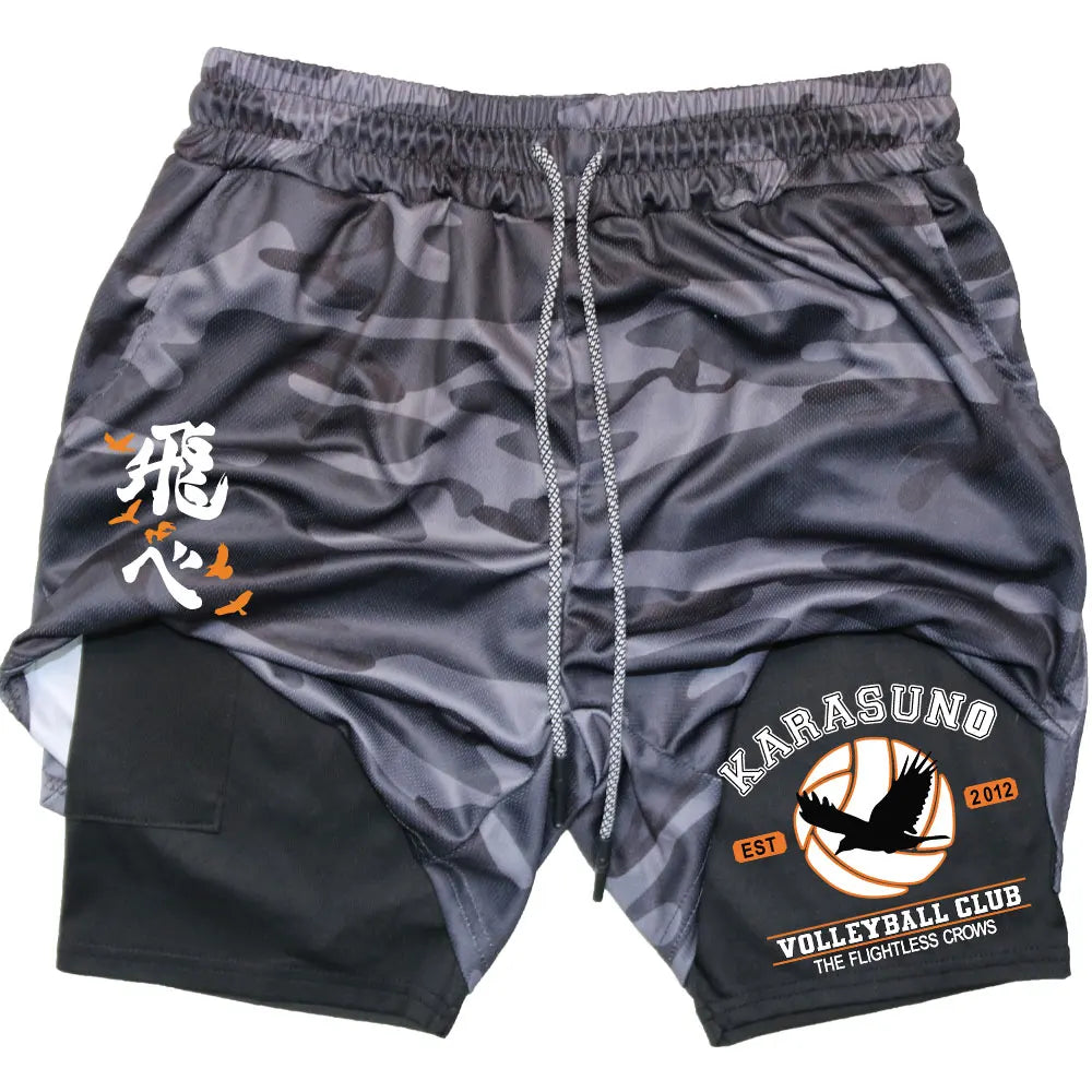 Short de Academia Compressão - Haikyu!!