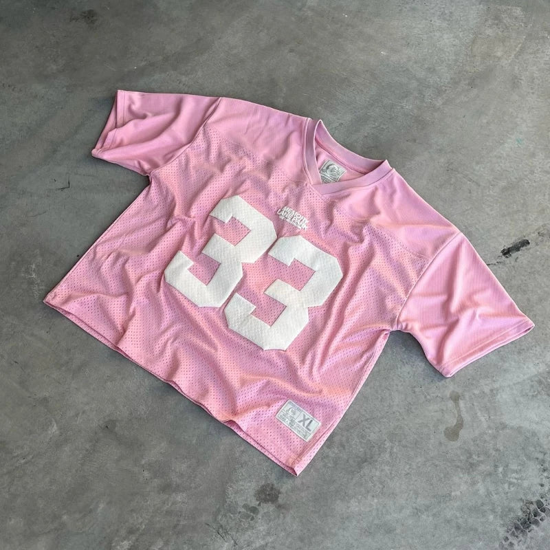 Camisa Jersey Oversized "Memory 33", Y2K Street College