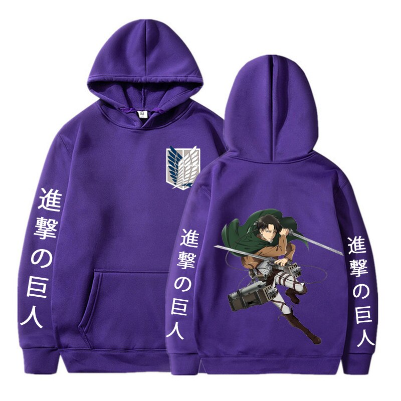 MOLETOM "LEVI ACKERMAN ON FIRE"