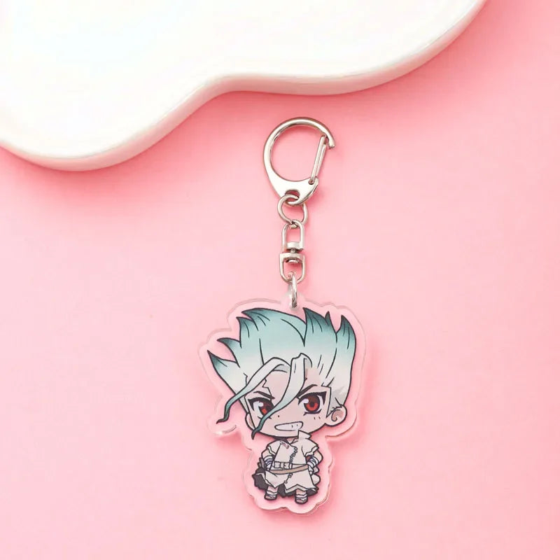 Chaveiro Acrílico Dr. Stone
