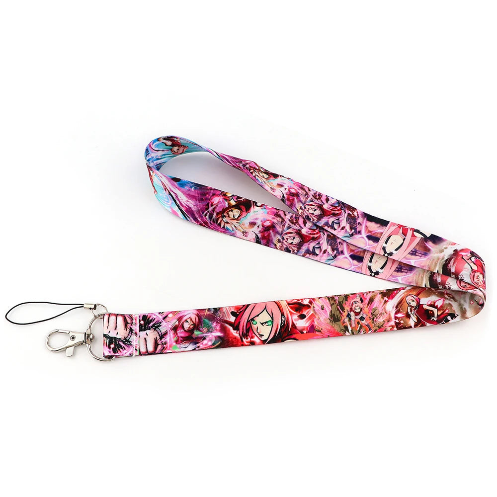 Chaveiro Cordões de Pescoço Com Card, Naruto