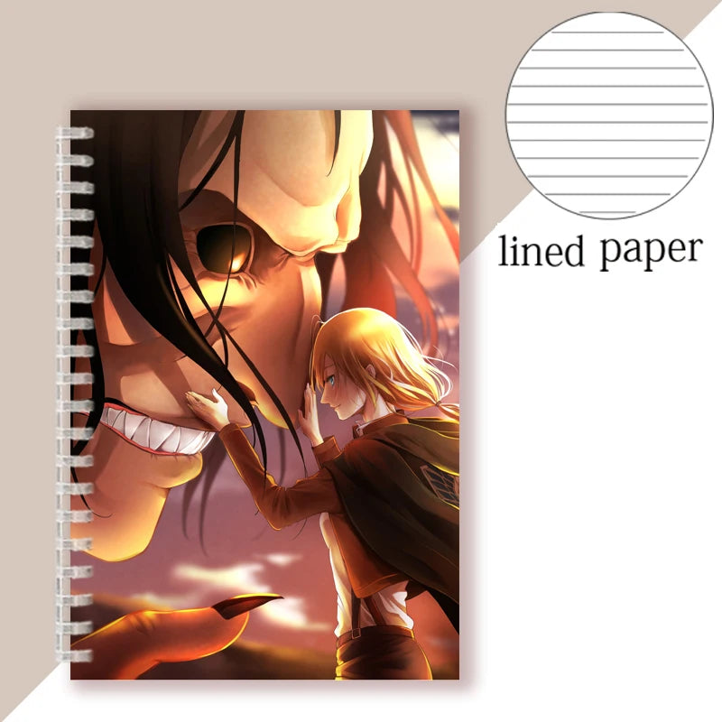Caderno 1 Matéria Attack On Titan