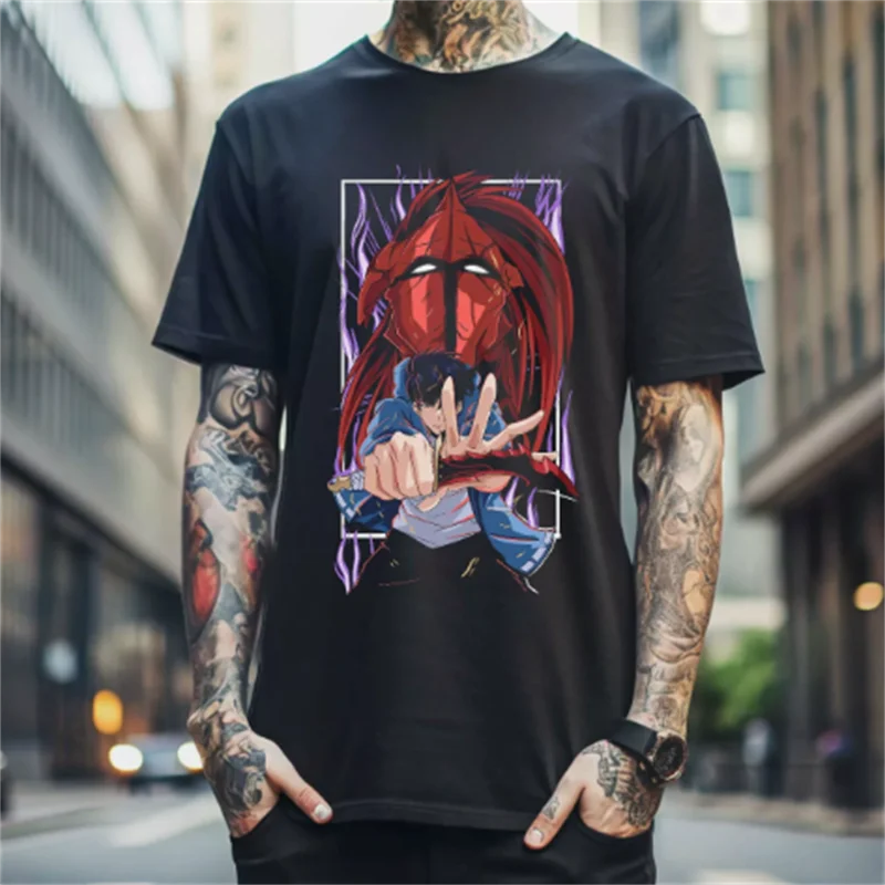 Camiseta Sombria Solo Leveling, Estilo do Monarca