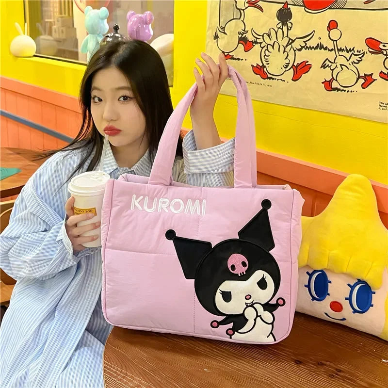 Bolsa Puffer Hello Kitty e Amigos