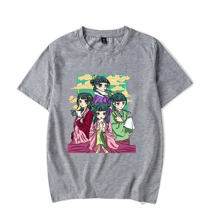 Camiseta Baby Tee Pétalas & Poções: Maomao