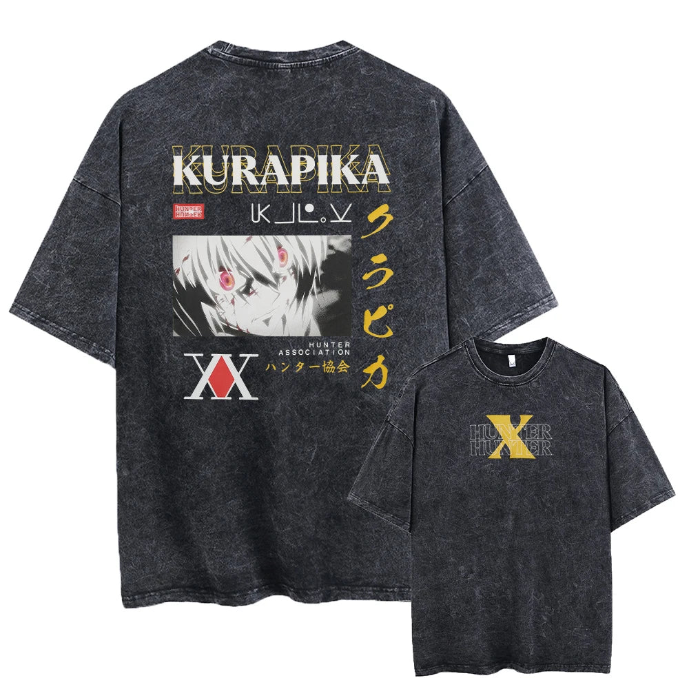 Camiseta Killua, Kurapika & Hisoka, Hunter's Profile Edition