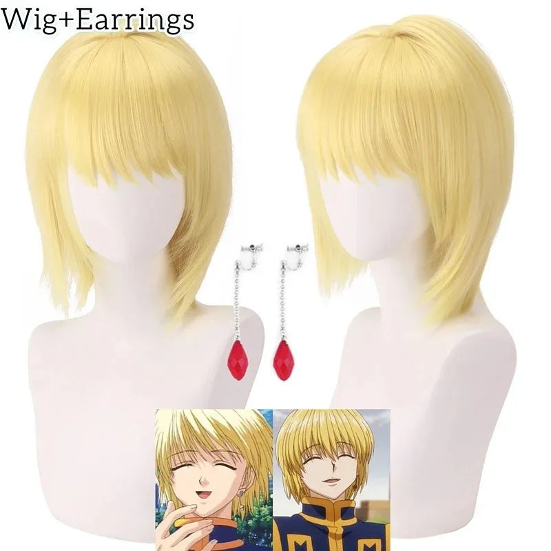 Fantasia Cosplay Adulto e Infantil Kurapika