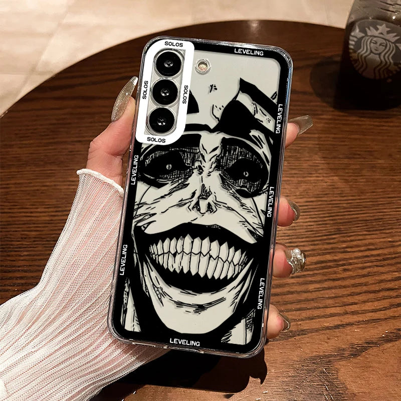 Capinha Poder Sombrio, Solo Leveling (Samsung Note/M/S)