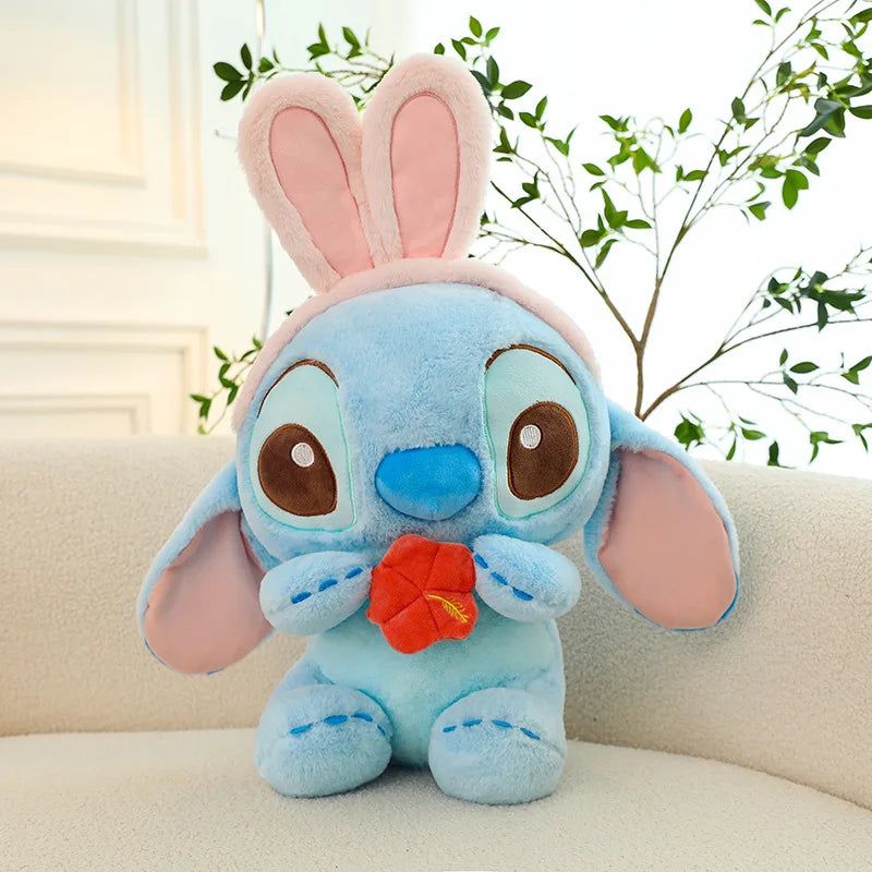 Pelúcia Gigante Stitch & Angel Feliz Páscoa