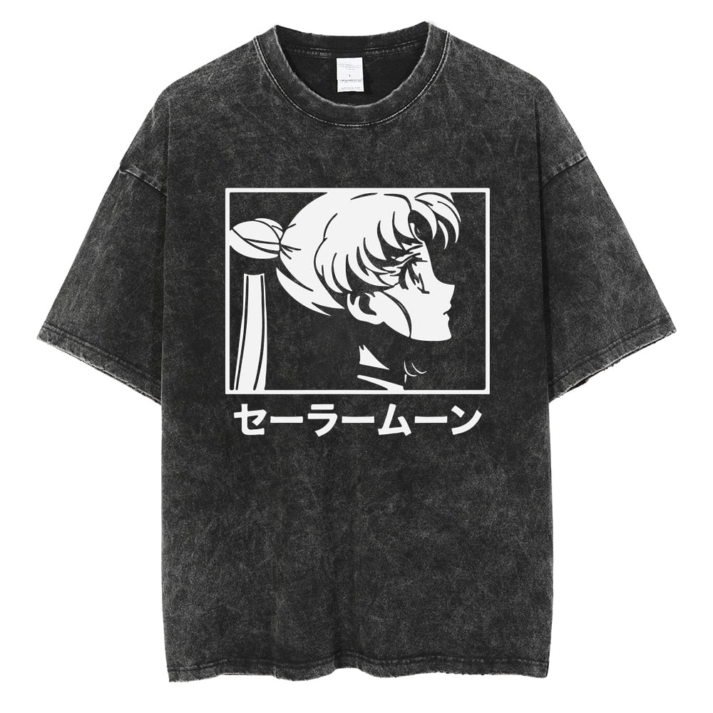 Camisa Vintage Guerreiras Cósmicas, Sailor Moon