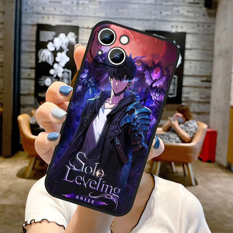 Capinha Sombria Solo Leveling (iPhone)