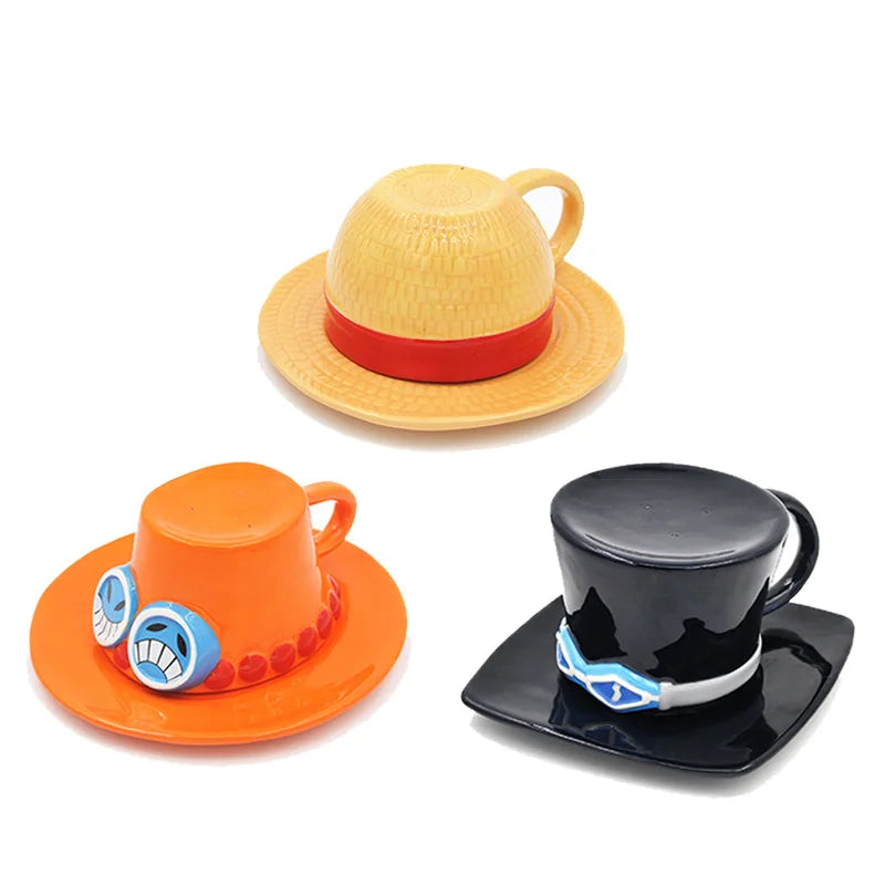 XÍCARAS SABO, ACE, LUFFY & CHOPPER