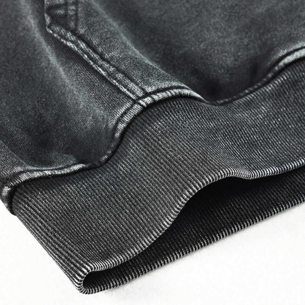 Moletom Vintage Oversized JJK, Edição Maldição Suprema