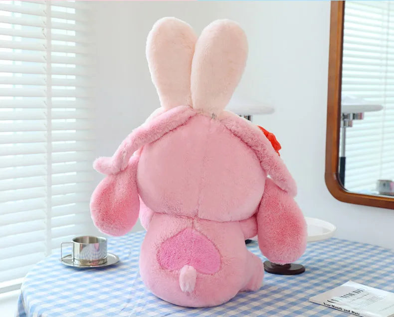 Pelúcia Gigante Stitch & Angel Feliz Páscoa