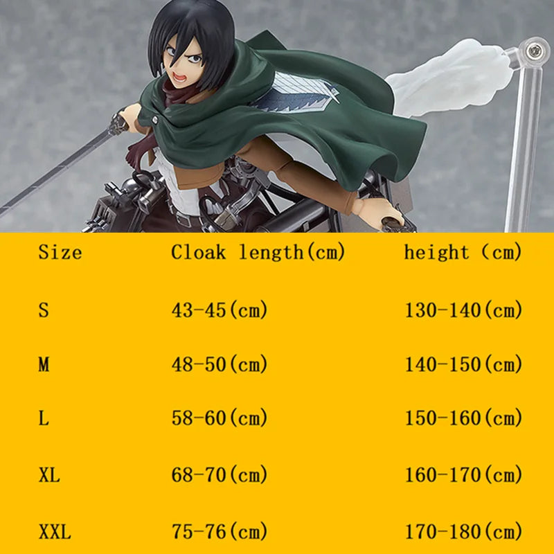 CAPA PARA COSPLAY  ATTACK ON TITAN
