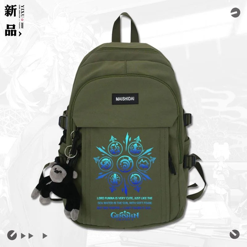 Mochila Visão Furina, Genshin Impact