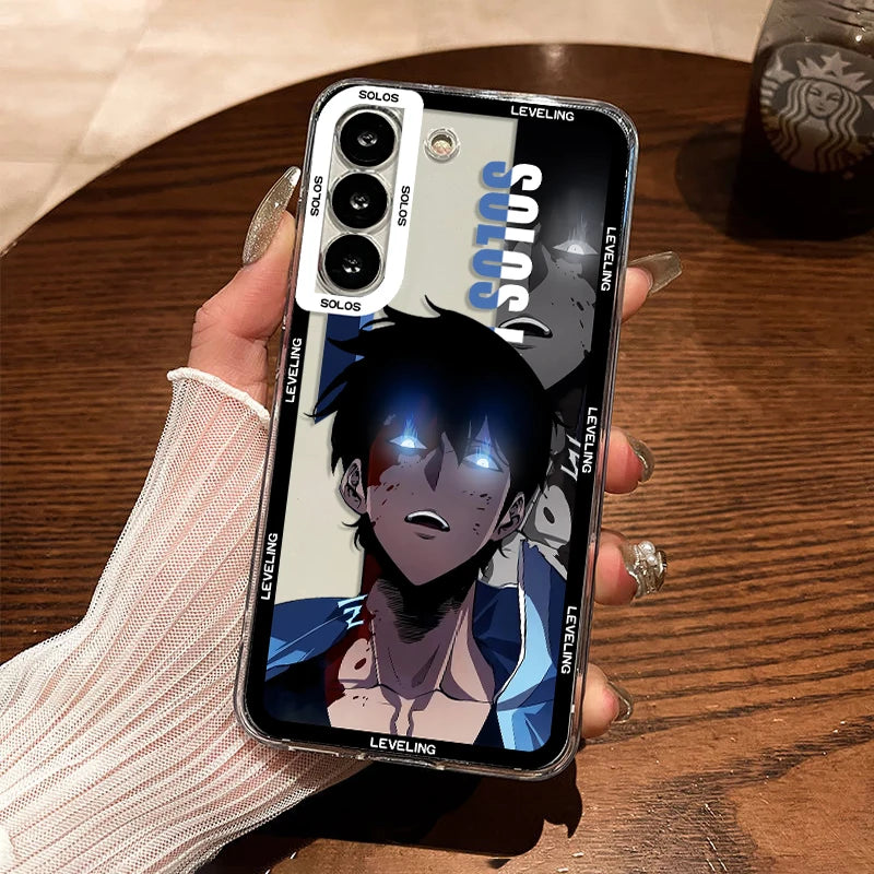 Capinha Poder Sombrio, Solo Leveling (Samsung Note/M/S)