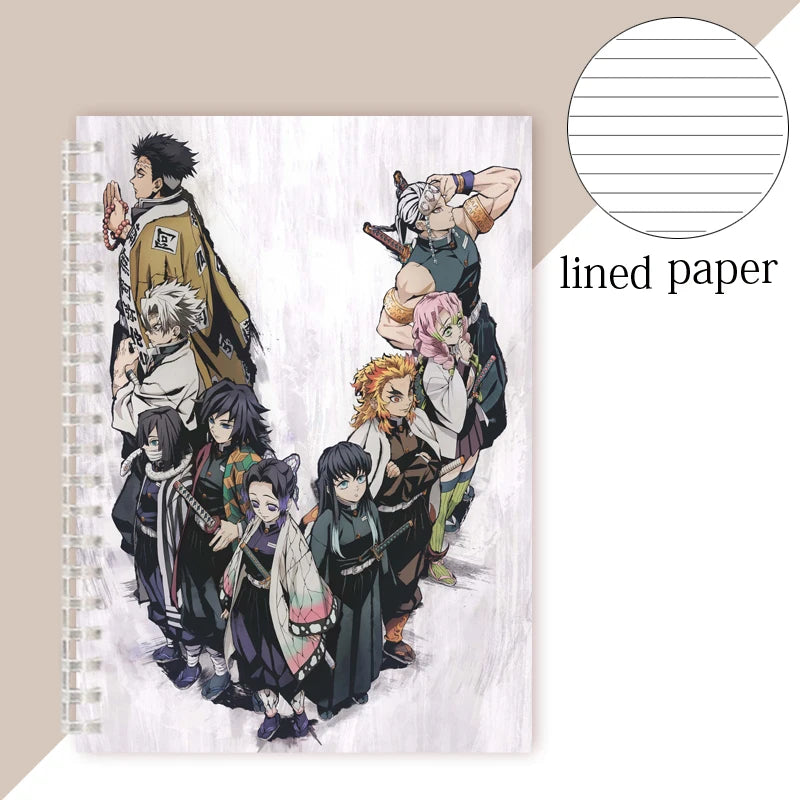 Caderno 1 Matéria Demon Slayer, Kimetsu no Yaiba