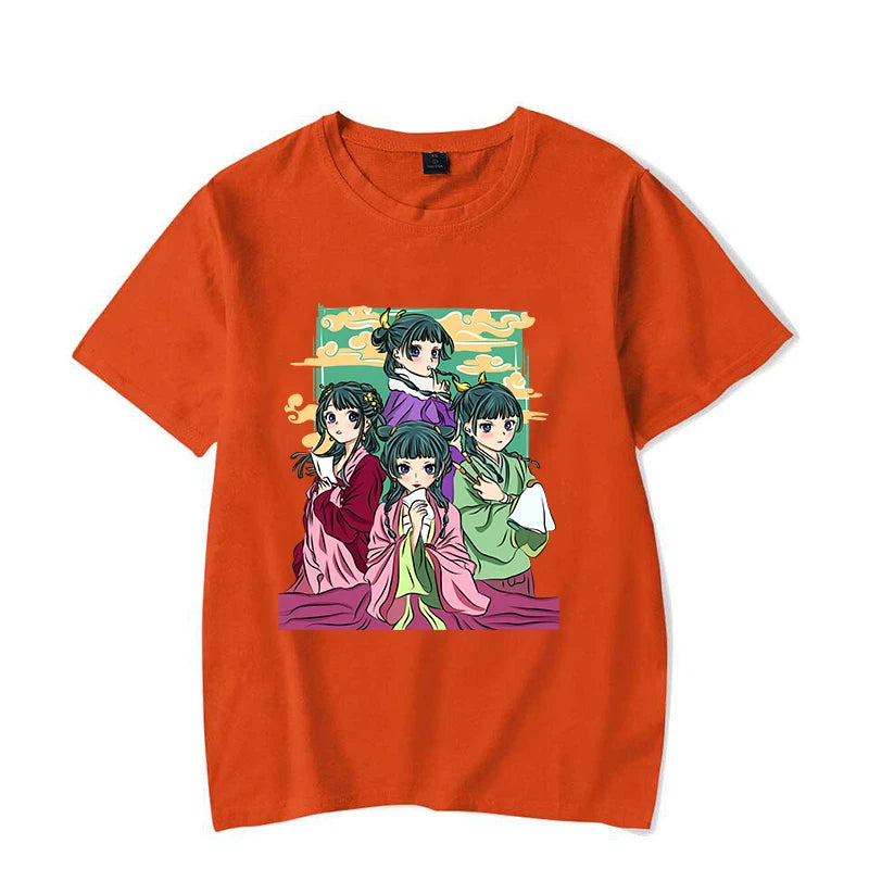 Camiseta Baby Tee Pétalas & Poções: Maomao