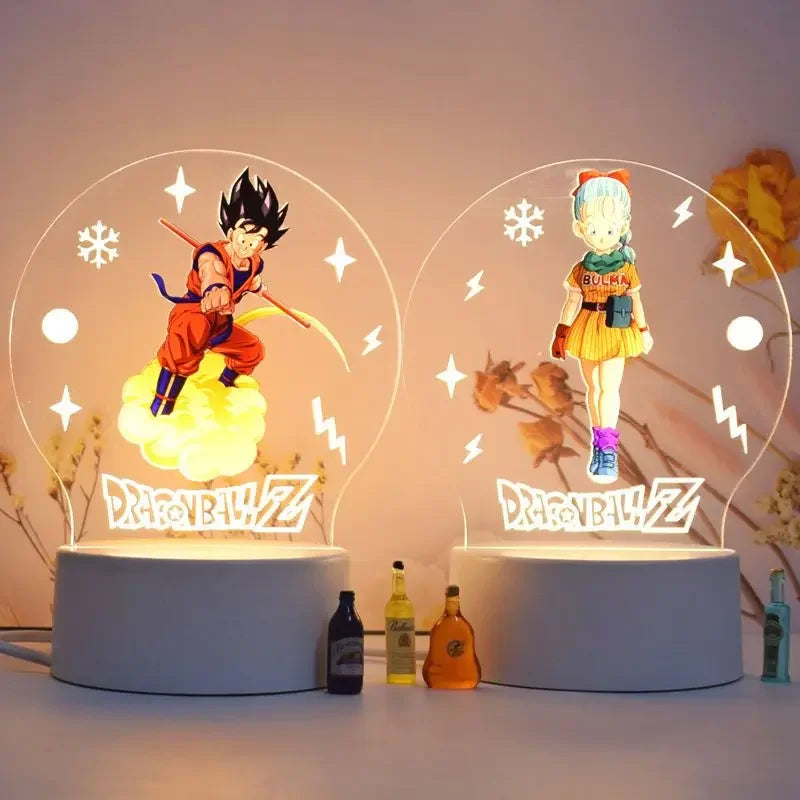 Luminária Dragon Ball 3D Stars
