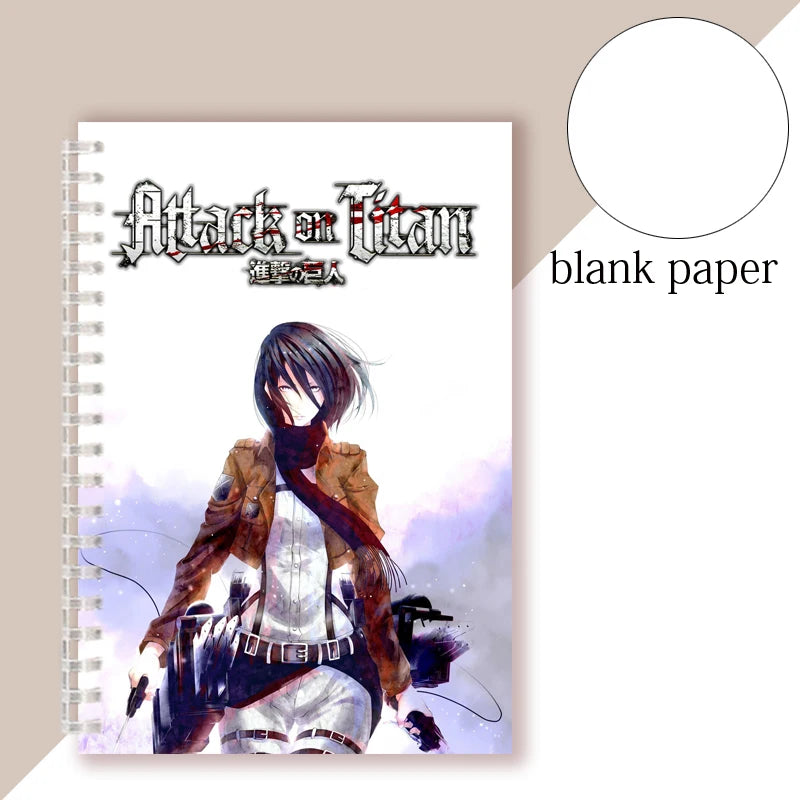 Caderno 1 Matéria Attack On Titan