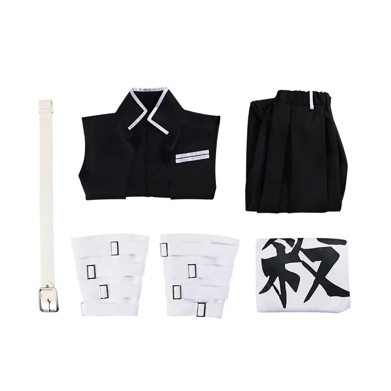 Fantasia Cosplay Adulto e Infantil Sanemi Shinazugawa