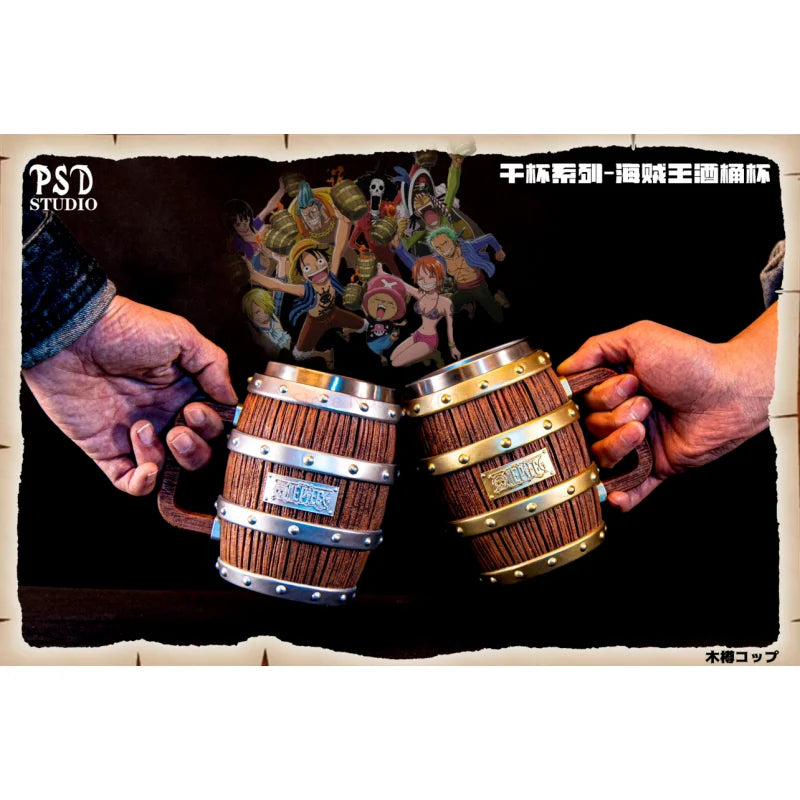 Caneca "Brinde dos Chapéus de Palha", Barril One Piece