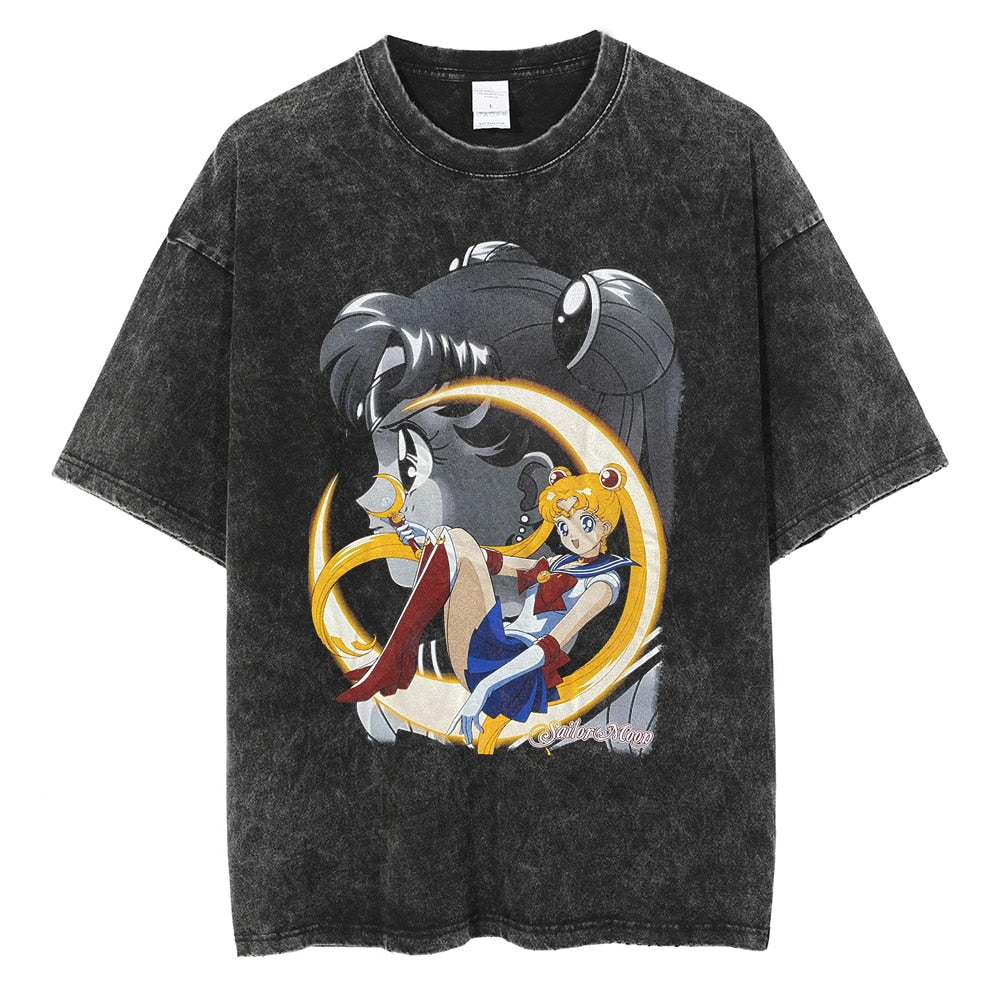 Camisa Vintage Guerreiras Cósmicas, Sailor Moon