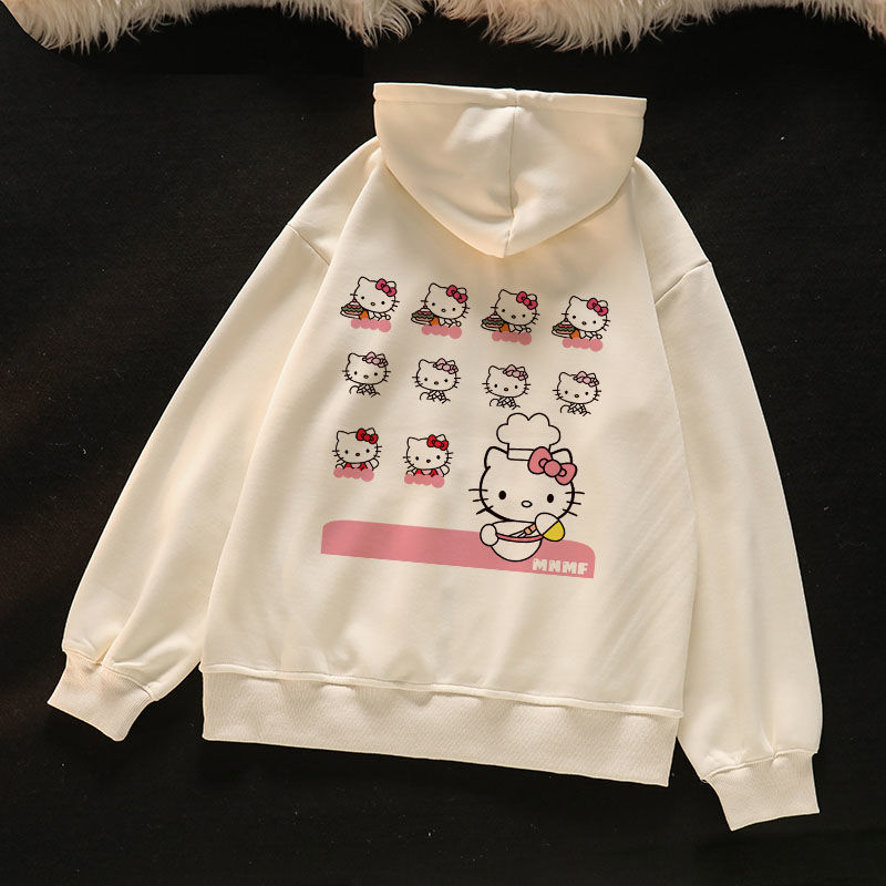 MOLETOM BRANQUINHO HELLO KITTY SANRIO